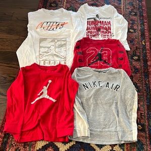 Nike/Jordan kids shirt and long sleeves